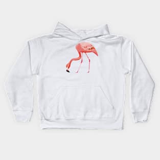 You Flamin-Go Girl! (White) Kids Hoodie